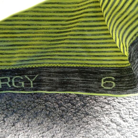 Lululemon Swiftly Tech Women Long Sleeve Stripe Top Energy Lime Green - Picture 3 of 6